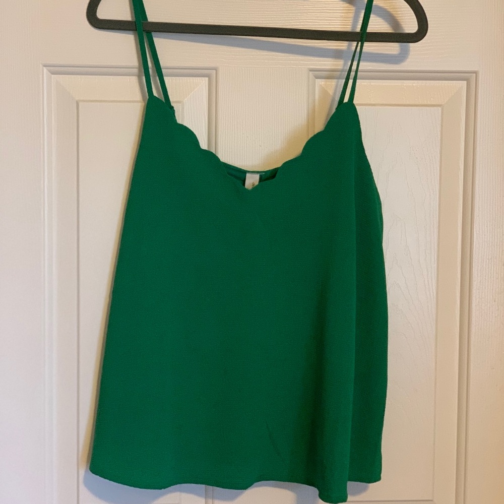 Green Scallop Tank